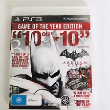 Batman: Arkham City GOTY para Sony Playstation 3 PS3 - GC/PAL/AUS/MA 15+/Action comprar usado  Enviando para Brazil
