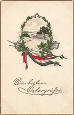 Besten stergrüße reichsfahne gebraucht kaufen  Lengenfeld