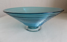 Blue glass footed for sale  BEWDLEY