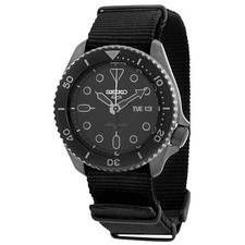 Relógio masculino Seiko 5 esportes automático mostrador preto SRPD79K1, usado comprar usado  Enviando para Brazil