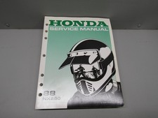 Honda service manual d'occasion  Expédié en Belgium