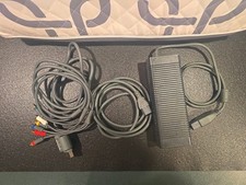 Fonte de alimentação oficial Microsoft Xbox 360 adaptador CA tijolo com cabo AC fabricante de equipamento original HD Av comprar usado  Enviando para Brazil