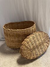 Vintage wicker woven for sale  Cranberry Township