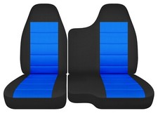 Capas de assento de carro compatíveis com Ford Ranger 1998 a 2003 60/40 banco preto e azul comprar usado  Enviando para Brazil