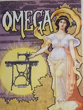 Vintage poster omega d'occasion  France
