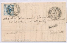 1863 italia azzurro usato  Lecco