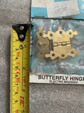 Butterfly hinges pair for sale  EXMOUTH