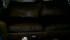 Real leather couch for sale  Mims