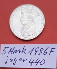 Mark gedenkmünze 1986 gebraucht kaufen  Marienmünster