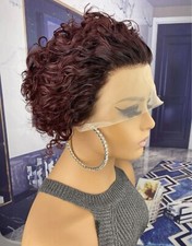 Perruque afro rouge d'occasion  Artix
