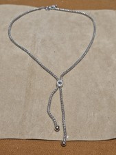 Sterling silver lariat for sale  SOUTHAMPTON