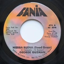 GEORGE GUZMAN Hierba Buena (Good Grass) / Chant Of The Isles FANIA 45 GUAGUANCO comprar usado  Enviando para Brazil