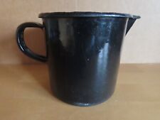 Milchtopf milchkanne schwarze gebraucht kaufen  Wissen-Umland