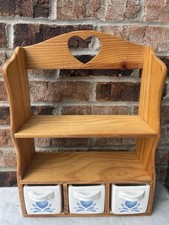 Wooden wall hanging for sale  Reading