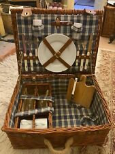 Picnic hamper wicker for sale  HAILSHAM