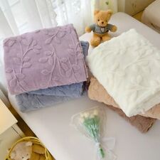 Cobertor de lã solteiro/queen/super king para cama ou sofá, cobertor de pelúcia macio comprar usado  Enviando para Brazil