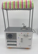 CARRINHO DE LANCHE American Girl Doll Campus - com ACESSÓRIOS comprar usado  Enviando para Brazil