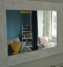 Large bevelled mirror for sale  NORTHAMPTON