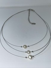 Lbvyr perlenkette 3reihigen gebraucht kaufen  Bad Ems