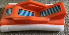 Espreguiçadeira Barbie festa piscina flutuante laranja jangada vintage 1973 comprar usado  Enviando para Brazil