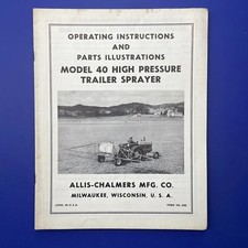 Allis chalmers model for sale  Shevlin