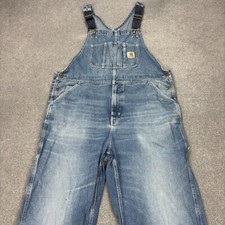 Carhartt dungarees adult for sale  PLYMOUTH