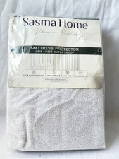 Sasma Home - Protector de colchón impermeable para cuna - Rico en algodón - Hipoalergénico,  segunda mano  Embacar hacia Mexico