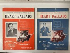 Vtg 1941 songbooks for sale  Boomer