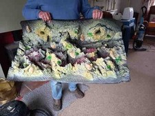 Aquarium background volcano for sale  LOUTH