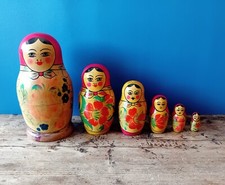 Matrioska pezzi originale usato  Roma
