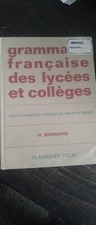 Livre scolaire grammaire d'occasion  Marchiennes