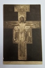 Cartolina assisi crocefisso usato  Assemini