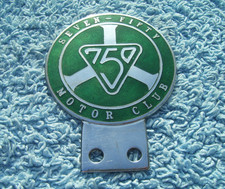 CRACHÁ DE CARRO VINTAGE DÉCADA DE 1960 SETE CINQUENTA MOTOR CLUB ~750 AUSTIN 7 EMBLEMA DE CORRIDA ULSTER comprar usado  Enviando para Brazil