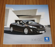 Catalogue Peugeot 308 CC de 2009 comprar usado  Enviando para Brazil