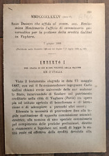 Voghera 1888 regio usato  Italia