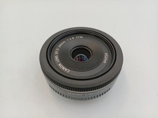 Lente panqueca Canon EFS24mm f/2.8 STM 35mm equivalente compacta Japão, usado comprar usado  Enviando para Brazil