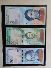 Lotto banconote venezuela usato  Oristano