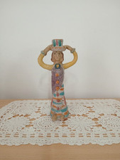 Candelabro ceramica vintage usato  Salerno