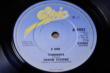 Shakin stevens teardrops for sale  FORTROSE