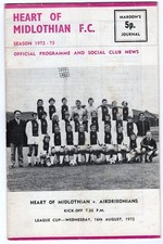 Heart midlothian airdrie for sale  UK
