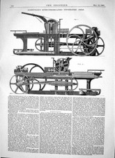 Old print 1865 for sale  UK
