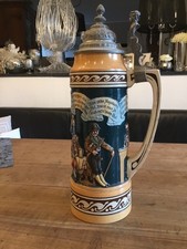 Antike jugendstil bierkrug gebraucht kaufen  Cochem-Umland