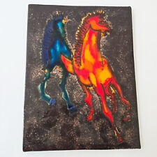 Painel de parede vintage 1970 em cavalos de cerâmica por Ruscha 70S retrô comprar usado  Enviando para Brazil