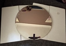 Round mirror plates for sale  SHEFFIELD