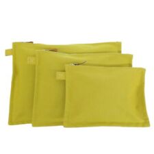 Hermes HERMES Bora Bolsa Conjunto de 3 Peças Algodão Amarelo Acessório de Embreagem GZywwv, usado comprar usado  Enviando para Brazil