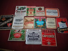 Lot etiquettes alcool d'occasion Lot etiquettes alcool d'occasion  Vesoul