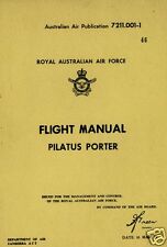 Pilatus PC-6 Porter STOL Manual Archiwum lata 1970. rzadki szczegół HISTORYCZNY PRZEDMIOT KOLEKCJONERSKI  na sprzedaż  Wysyłka do Poland