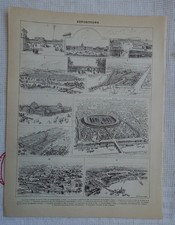 Gravures anciennes expositions d'occasion  La Valette-du-Var