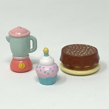 Usado, Lote de bonecos Molang Push N Peel padaria cega RARO misturador de bolo cupcake assar comprar usado  Enviando para Brazil