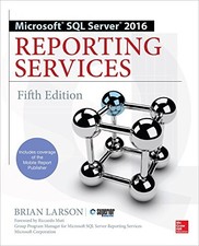 MICROSOFT SQL SERVER 2016 REPORTING SERVICES, FIFTH By Brian Larson **Mint** comprar usado  Enviando para Brazil